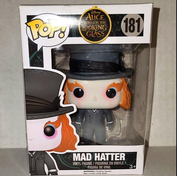 Funko Other - *Vaulted Disney's #181 Mad Hatter Funko Pop